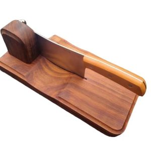 Personalised/ Plain Big Solid Kiaat Biltong Cutter / Slicer
