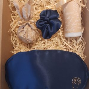 Rose Image Pamper Gift Set For Women, All Occasions – Sleep Mask, Bath Bomb, Body Wash
