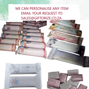 Personalised Sweets, Chocolates, Snacks & Hot Drinks