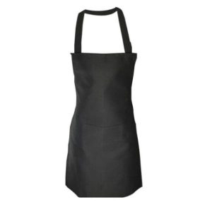 Customisable Short Black Apron – Perfect for Individuals & Corporate Branding (Printing or Embroidery – one colour)